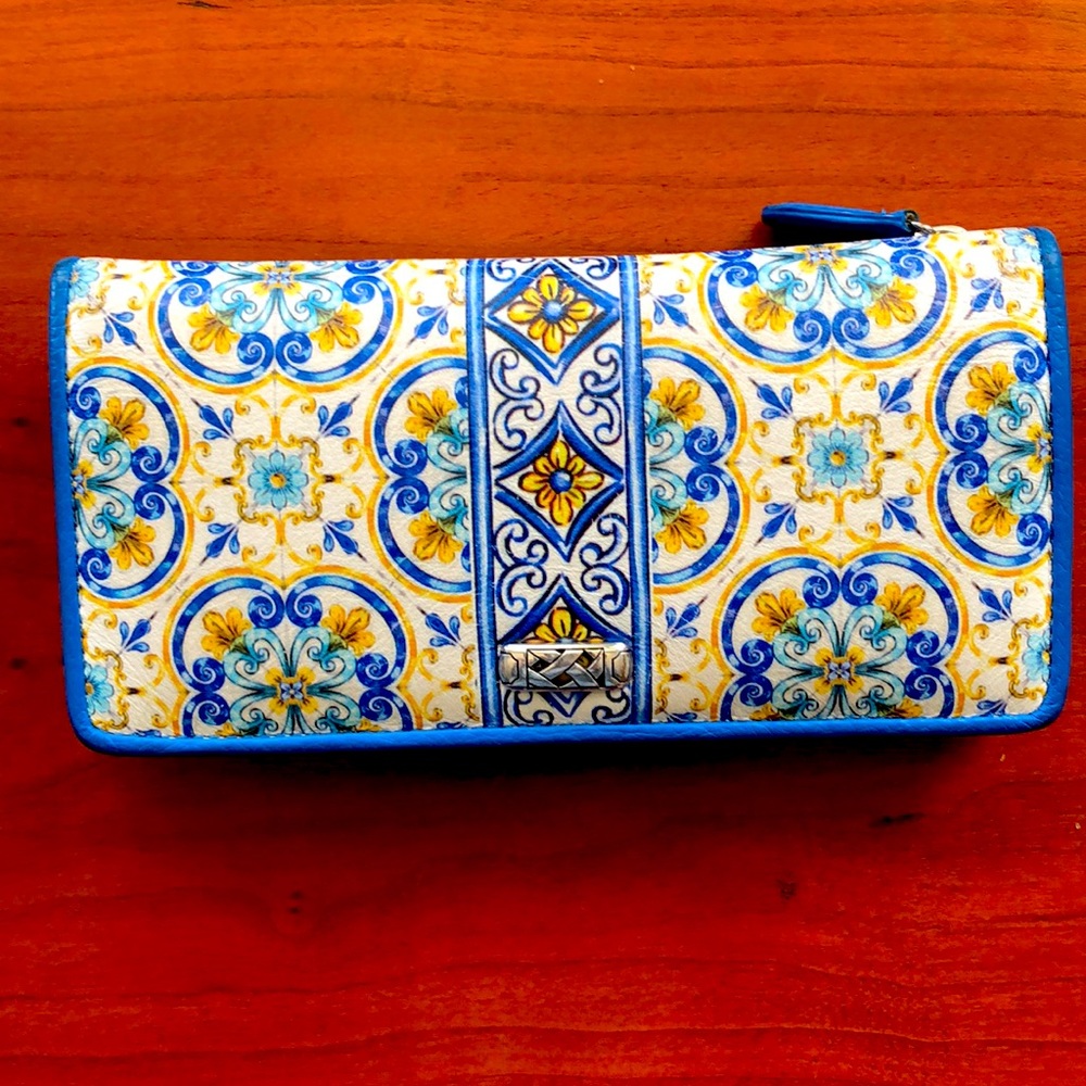 Beautiful, blue Brighton wallet!